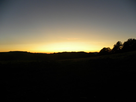 coucher de soleil