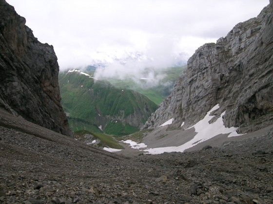 Couloir du col du rasoir