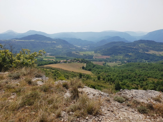 Crête de Bouichet - Le point de vue