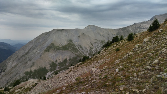 Crète de Chabrières et la tête du même nom