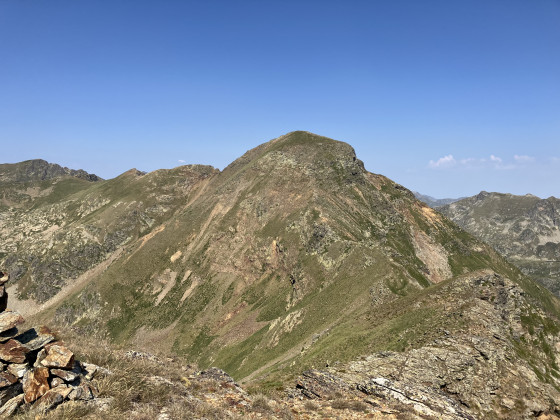 Crète de la cabane soude