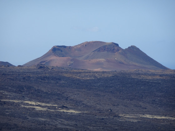 crête de la Caldera Blanca