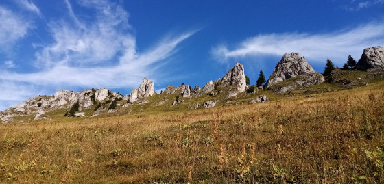 Crête dentelée du Roc de Rianda