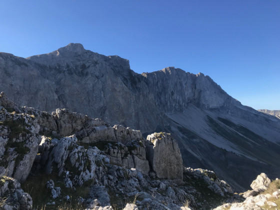 Crête des Aiguilles : Rama-Vachères