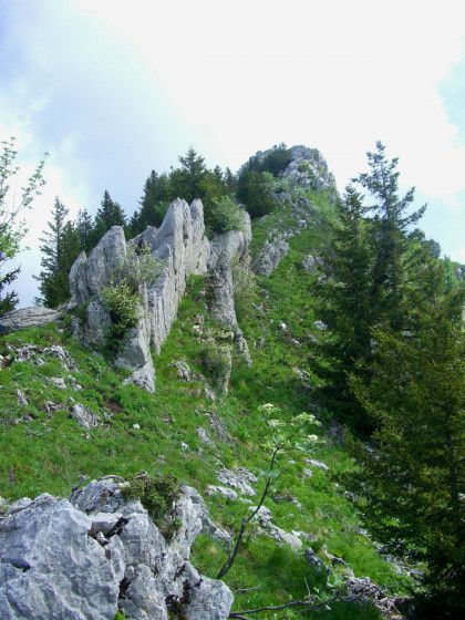 Crête des Rochers de la Bade