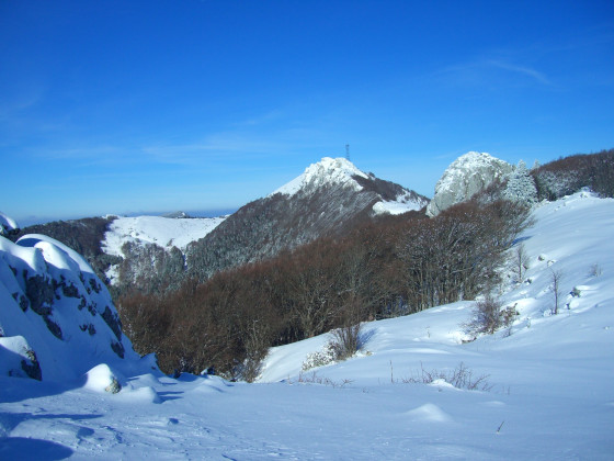 Crête du Grand Colombier depuis Culoz