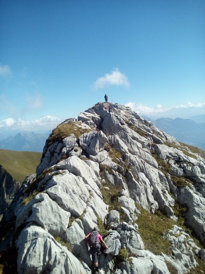 Crête sommitale