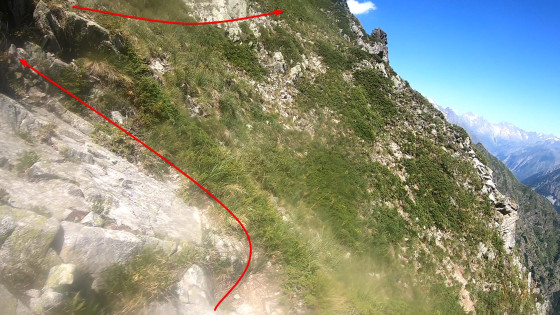 Crête Sud du Col Menoux