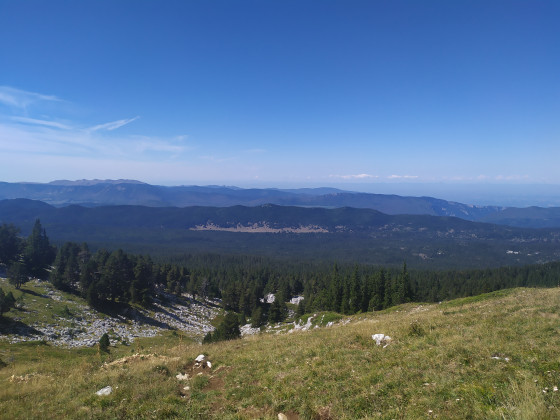 Crêtes ouest du plateau du vercors