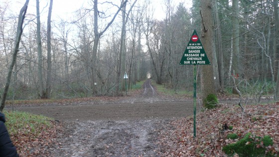 Croisement de la route du Parc aux Pourceaux