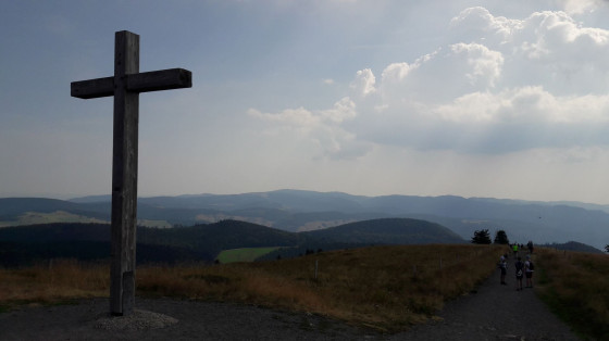 Croix au sommet