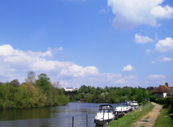 Danesfield depuis Frogmore