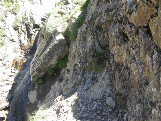 Dans la montée vers Caillauas