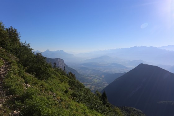 Dans la montée