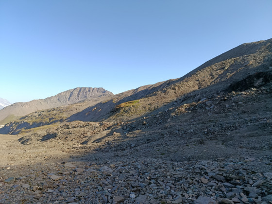 Dans la montée