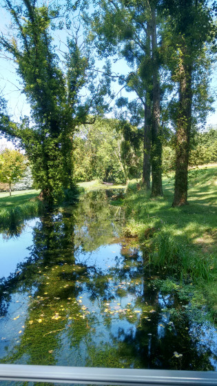 Dans le parc du château de Dormans
