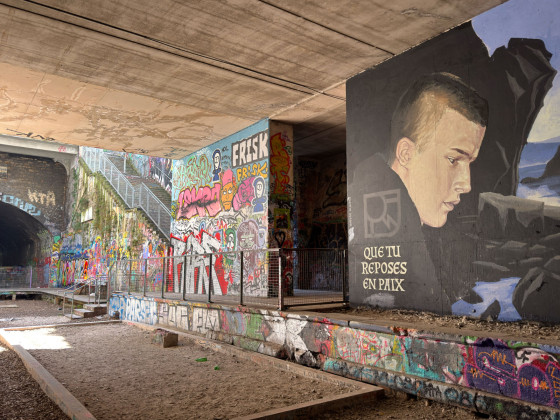 Dans le tunnel de la petite ceinture
