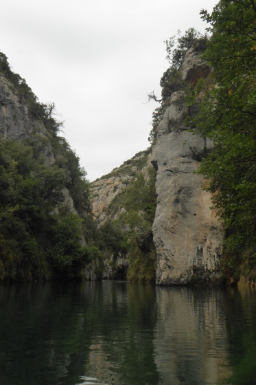 Dans les Gorges de Baudinard