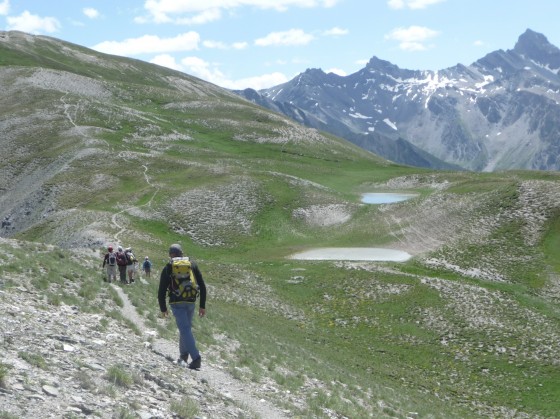 Chemin sur la crête