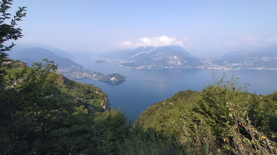 Début de la descente sur Varenna