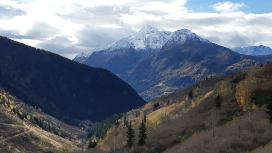 Début de la randonnée