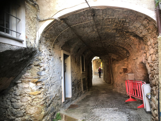 Début de la rue Santa Lucia