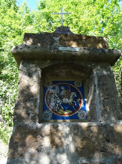 Début du chemin de Croix