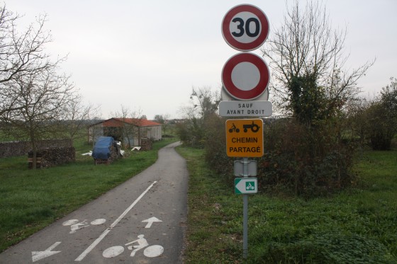Début du chemin partagé