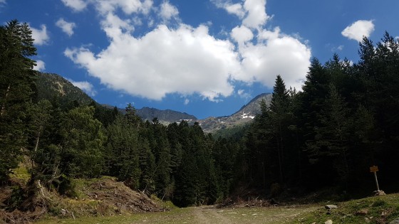 Début du sentier de Pelguère