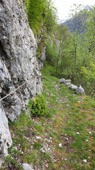 Début du Sentier des fenêtres