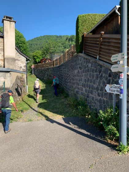 Début du sentier