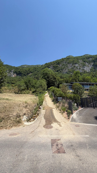 Début du sentier