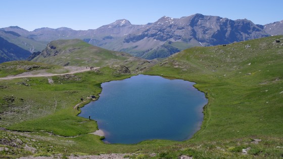 Lac profond dans le secteur des Estaris (ORCIERES-MERLETTE)
