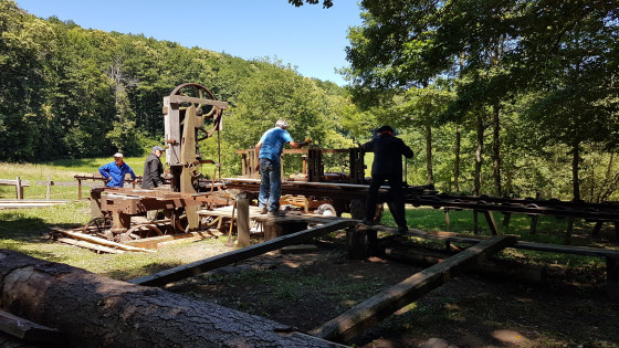 Démonstration de machine à bois