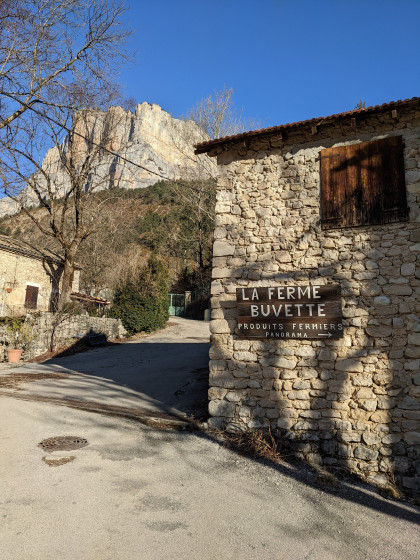 D&eacute;part du village d'Archiane
