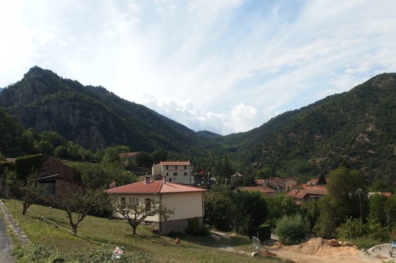 Départ de Casteil
