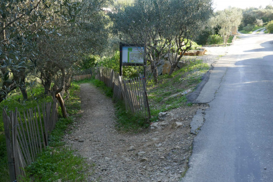 Départ de la balade