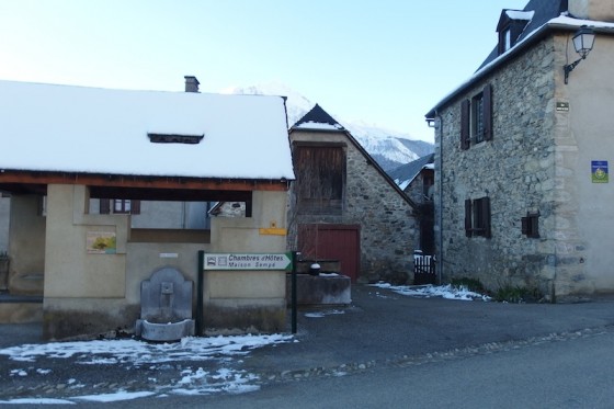 Départ de la randonnée