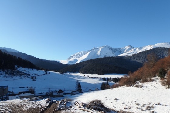 Départ de la randonnée
