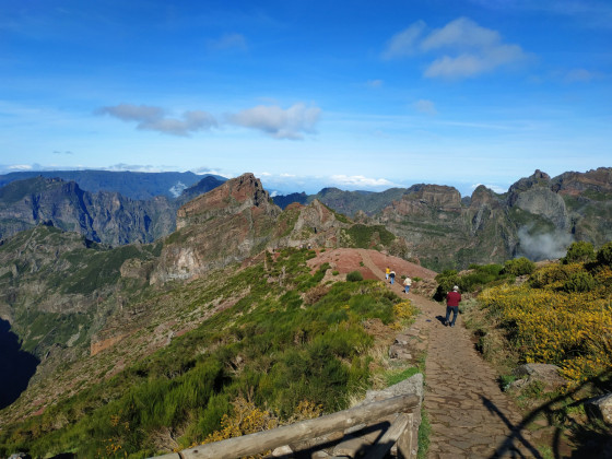 Traversée du Pico do Arieiro Pico Ruivo