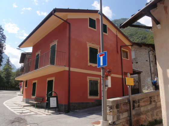 Départ des randonnée à Sant\'Anna di Valdieri