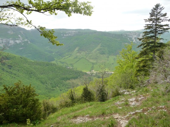 D&eacute;part du col de Rioupeysson