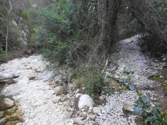 Départ du sentier vers le Château du Diable