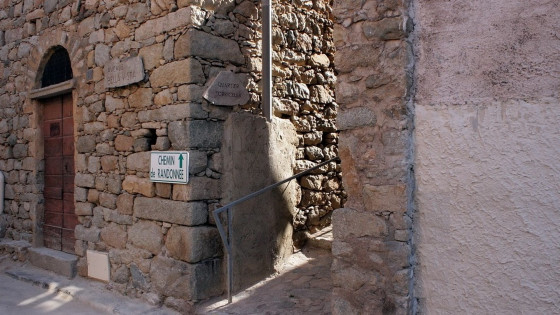 Départ du sentier