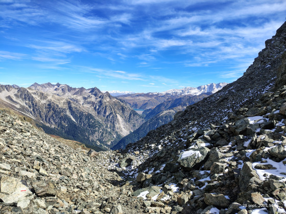 Depuis la Brèche Roche Fendue