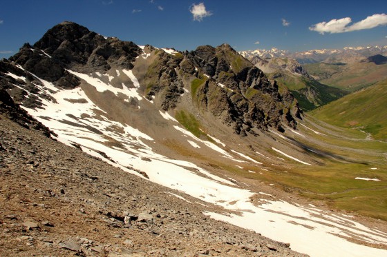 Depuis la crête