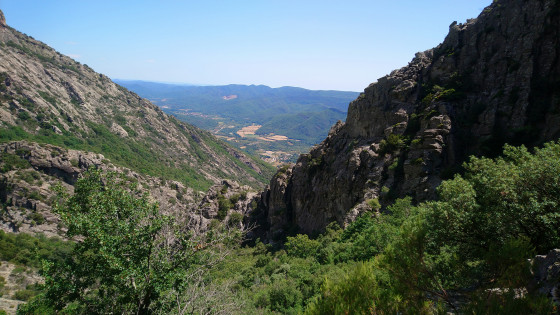 Depuis la piste des biterrois