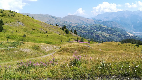 depuis le col d\'Arves