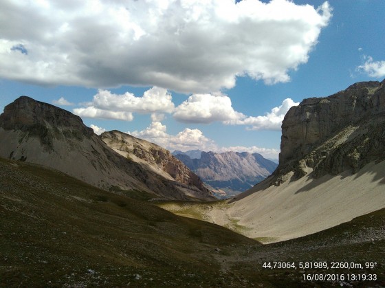 Depuis le col de Drouillet