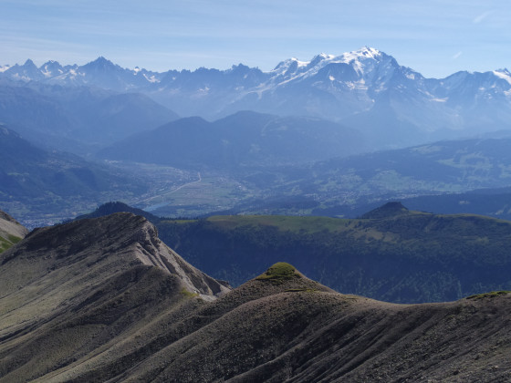 Depuis le Passage de la Grande Forclaz
